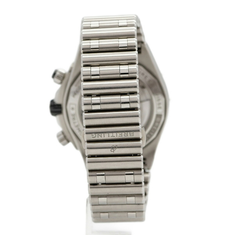 百年靈超級計時腕錶 44 AB0136 黑色錶盤男錶-8