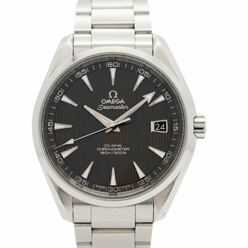 歐米茄海馬系列 231.10.42.21.06.001 灰色錶盤男士腕錶-0