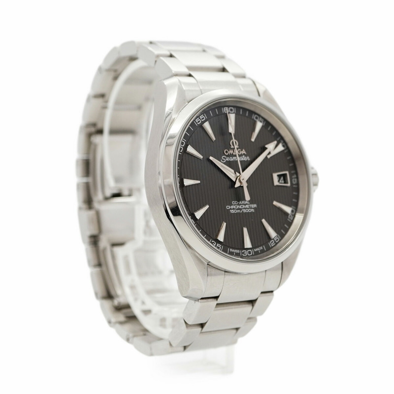 歐米茄海馬系列 231.10.42.21.06.001 灰色錶盤男士腕錶-3