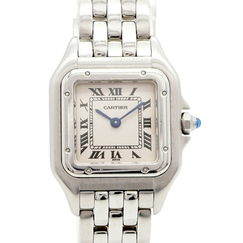 卡地亞 Panthère SM W25033P5 象牙色錶盤女士腕錶