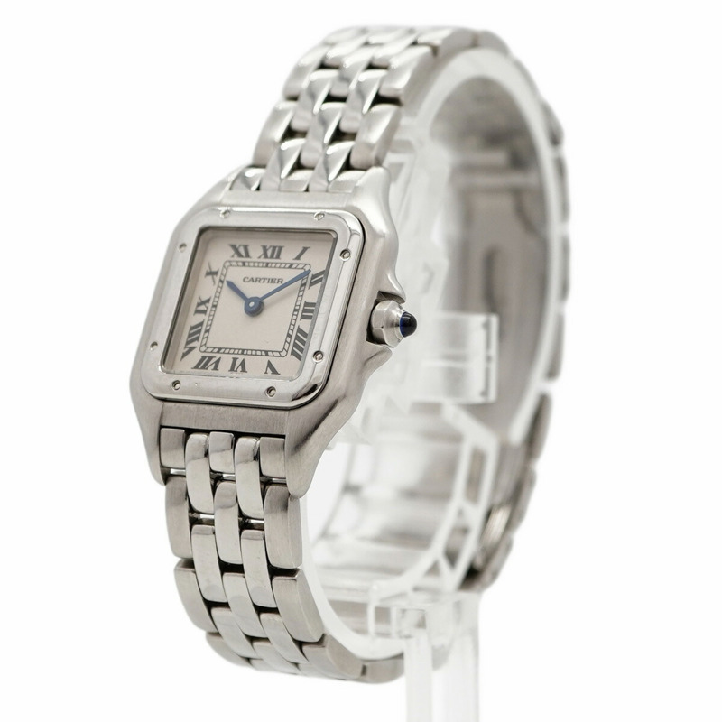 卡地亞 Panthère SM W25033P5 象牙色錶盤女士腕錶-1