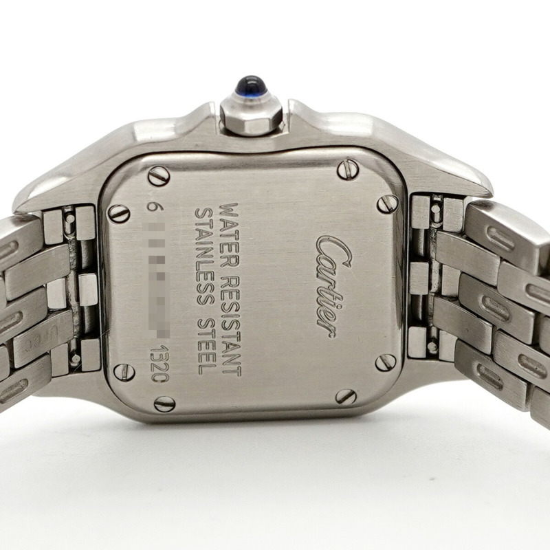 卡地亞 Panthère SM W25033P5 象牙色錶盤女士腕錶-4