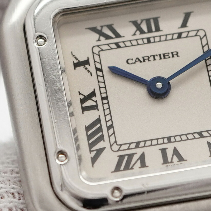 卡地亞 Panthère SM W25033P5 象牙色錶盤女士腕錶-6