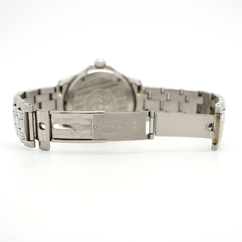 歐米茄海馬系列 2501.81 藍色錶盤男士腕錶-3