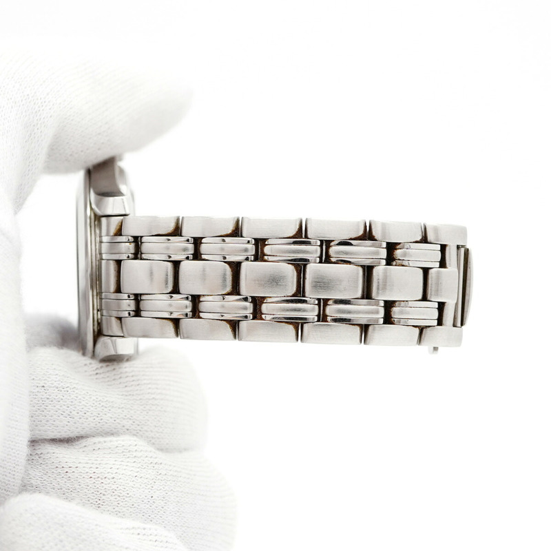 歐米茄海馬系列 2501.81 藍色錶盤男士腕錶-5