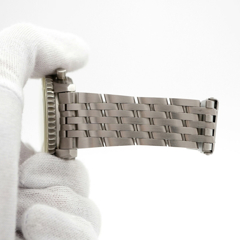 百年靈 Navitimer A13330 象牙色錶盤男士腕錶-5