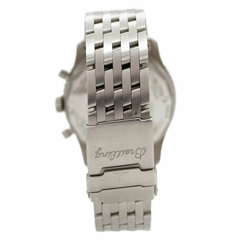 百年靈 Navitimer A13330 象牙色錶盤男士腕錶-7