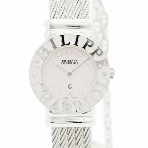 Charriol Saint-Tropez 6009908 粉紅錶盤女錶