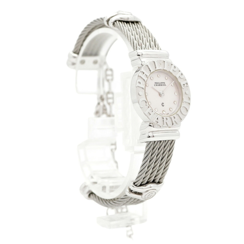 Charriol Saint-Tropez 6009908 粉紅錶盤女錶-2