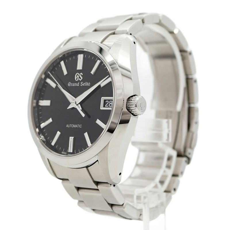 精工 Grand 9S68-00B0 SBGR309 黑色錶盤男士腕錶-2