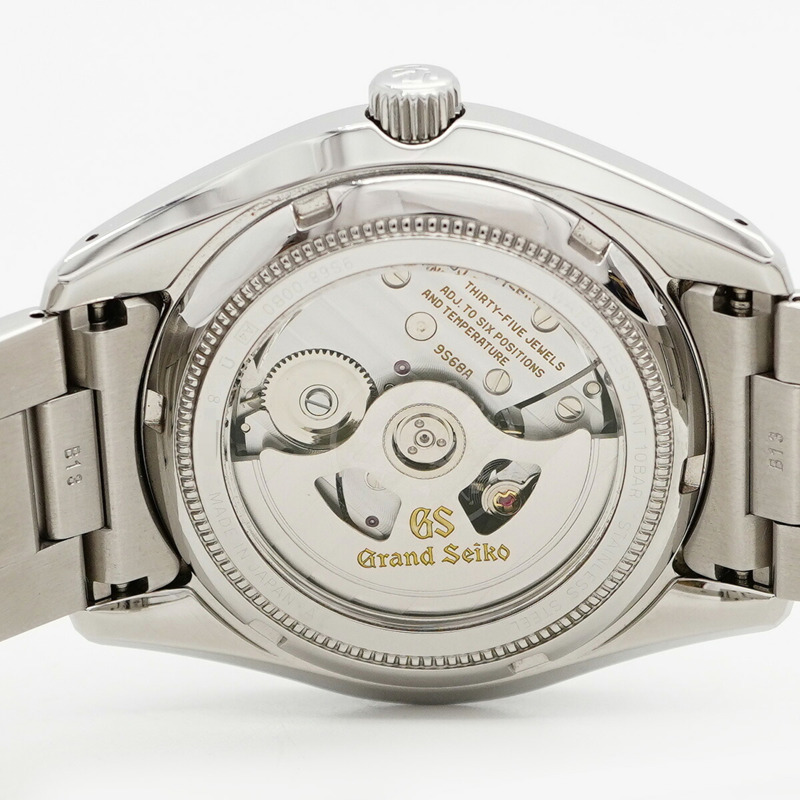 精工 Grand 9S68-00B0 SBGR309 黑色錶盤男士腕錶-5