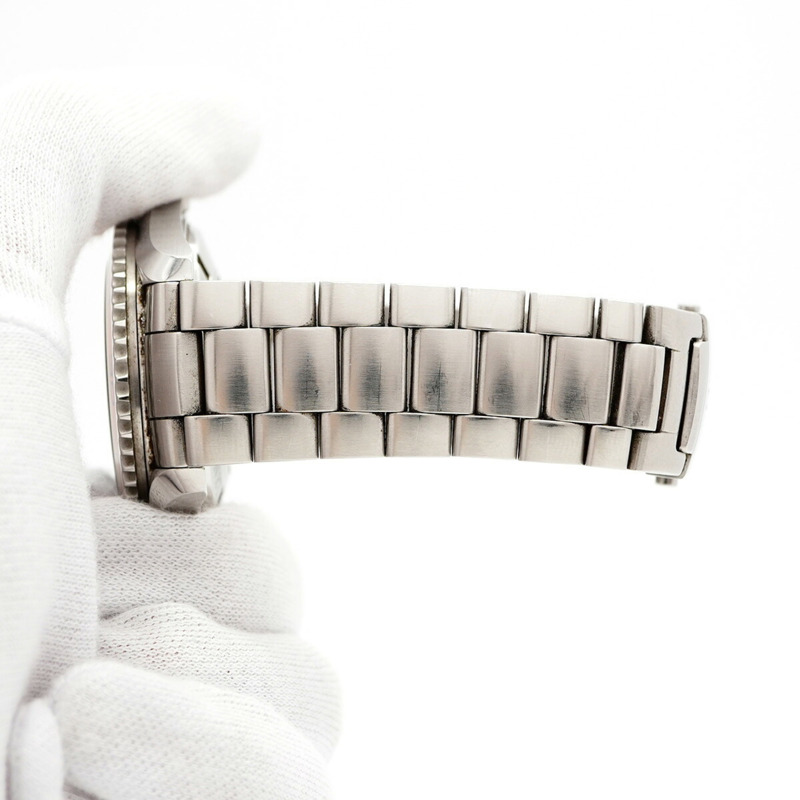 歐米茄海馬系列 2208.50 黑色錶盤男士腕錶-6