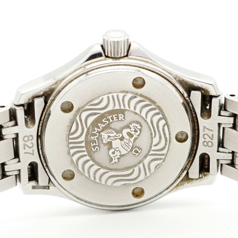 歐米茄海馬系列 2571.31 銀色錶盤女錶-4