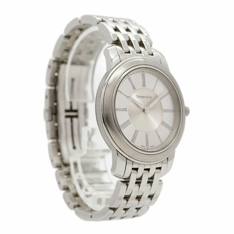 Tiffany Mark 系列圓形銀色錶盤男士腕錶-2