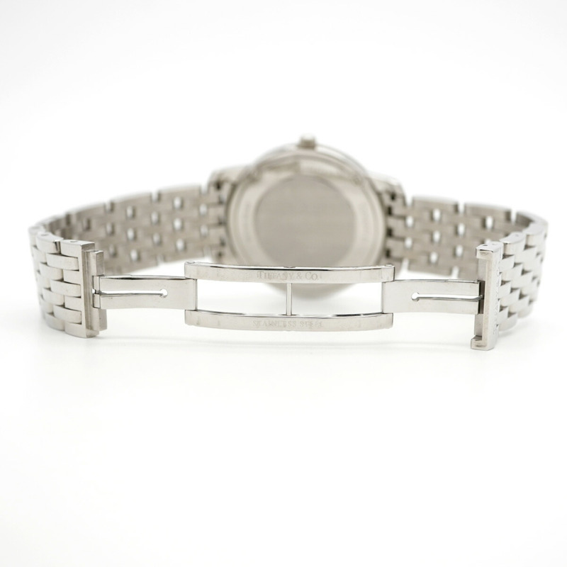 Tiffany Mark 系列圓形銀色錶盤男士腕錶-3