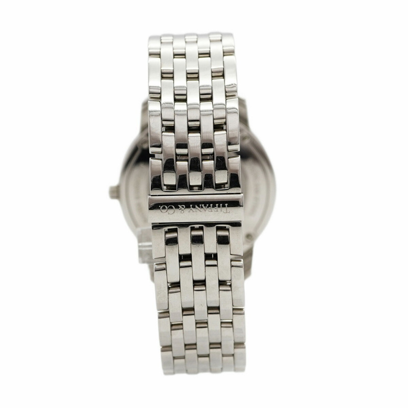 Tiffany Mark 系列圓形銀色錶盤男士腕錶-7