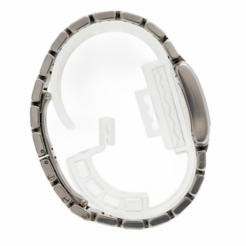 卡地亞 Tank Française SM 雙色腕錶 2384 白色錶盤 女士款-9