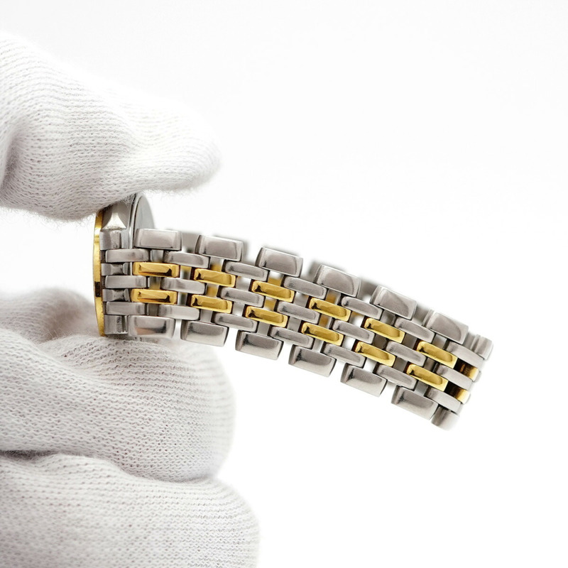 登喜路精英系列銀色錶盤女士腕錶-5