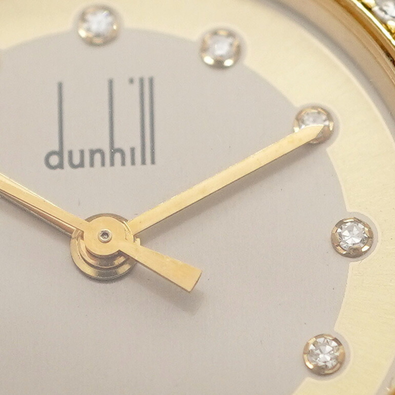 登喜路精英系列銀色錶盤女士腕錶-6