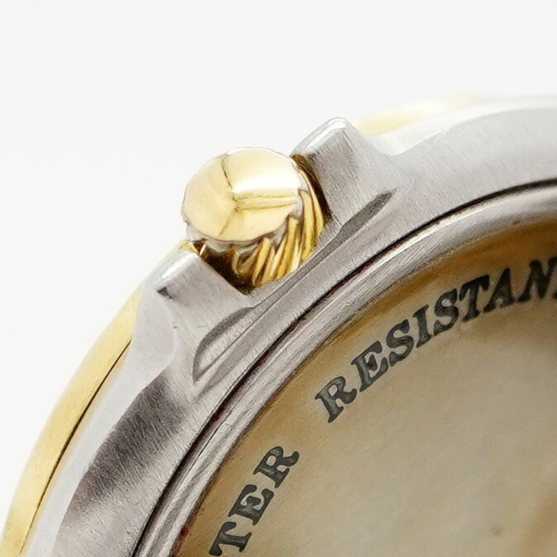 登喜路精英系列銀色錶盤女士腕錶-10