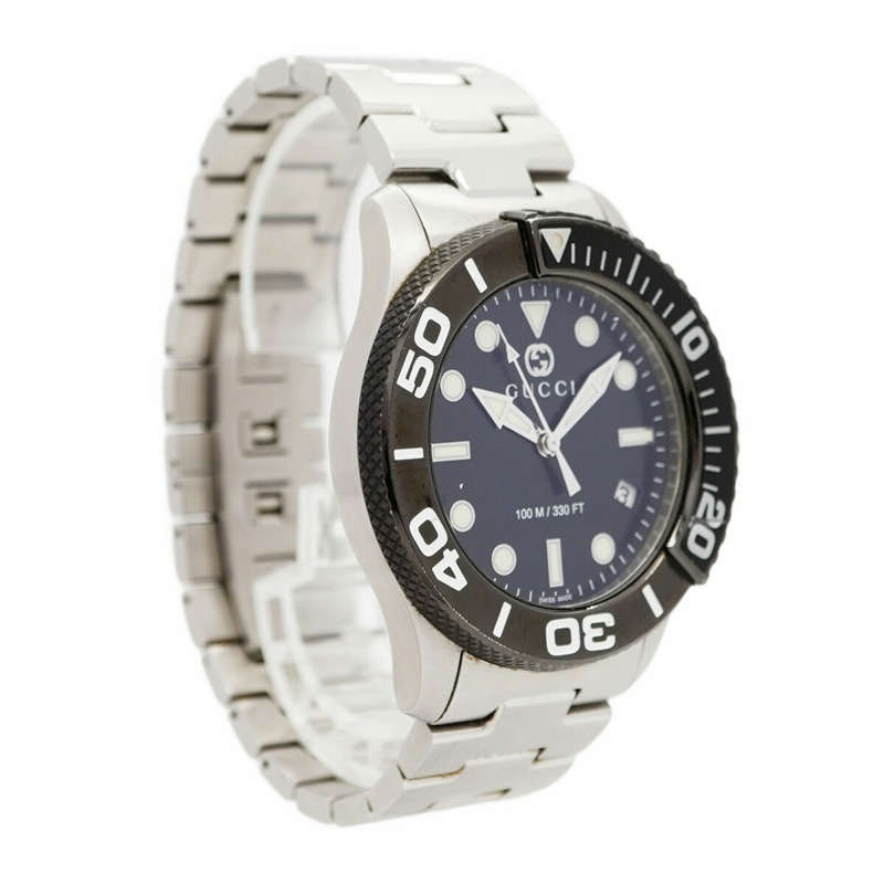 Gucci G-Timeless 126.2 男士黑色錶盤腕錶-2