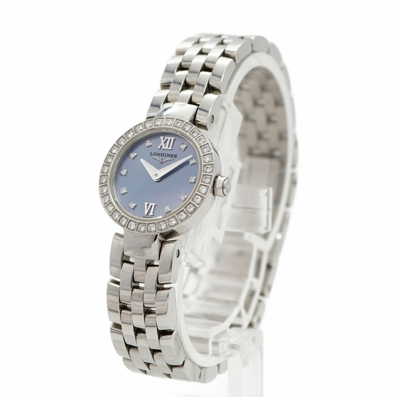 浪琴 DolceVita L5.174.0 藍色錶盤女士腕錶-2