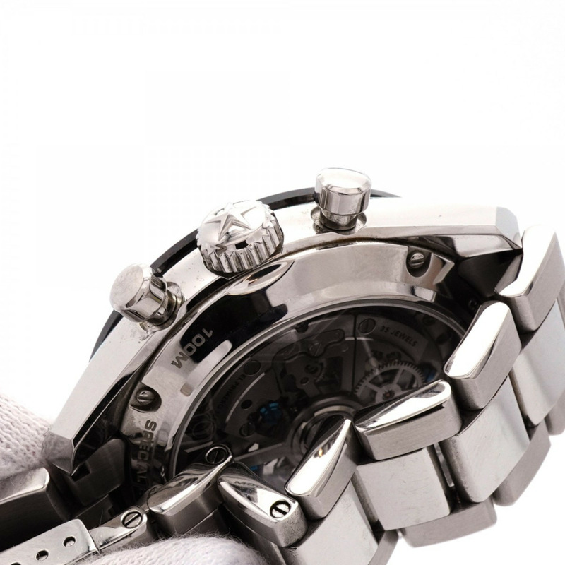 真力時 Chronomaster Sports 03.3106.3600 55.M3100 藍色錶盤男士腕錶-10