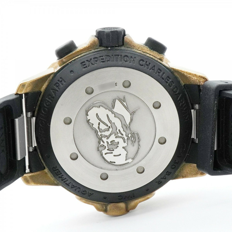 沙夫豪森IWC萬國錶Aquatimer IW379503黑色錶盤男士腕錶-5