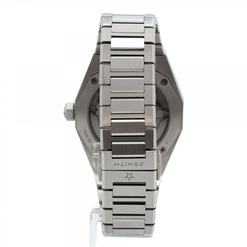 真力時 Defy Skyline El Primero 限量版 03.9300.3620 16.1001 藍色錶盤男士腕錶-7