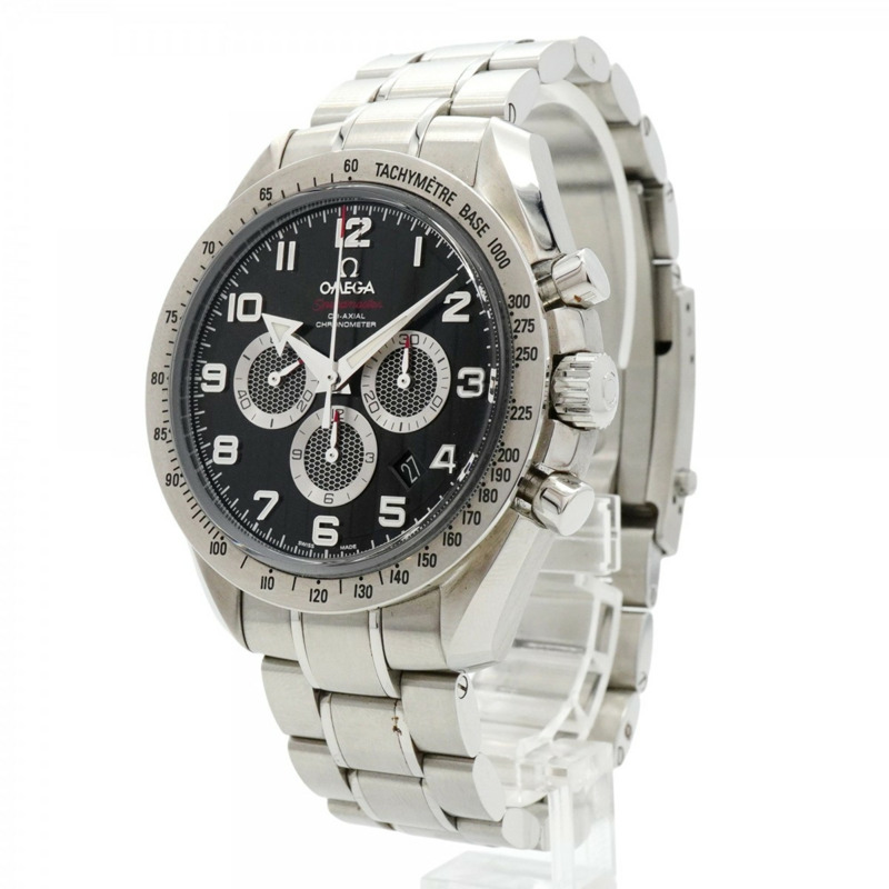 歐米茄超霸系列 321.10.44.50.01.001 黑色錶盤男士腕錶-2