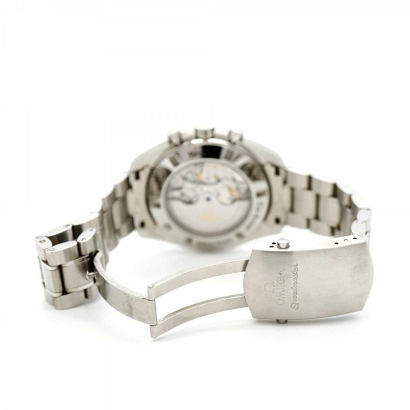 歐米茄超霸系列 321.10.44.50.01.001 黑色錶盤男士腕錶-4