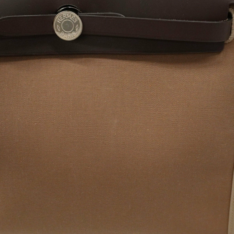 愛馬仕 Hermès Airbag Zip PM Toile Officier 手提包,棕色,D 字印記,兩用包,女士,P1773025-9