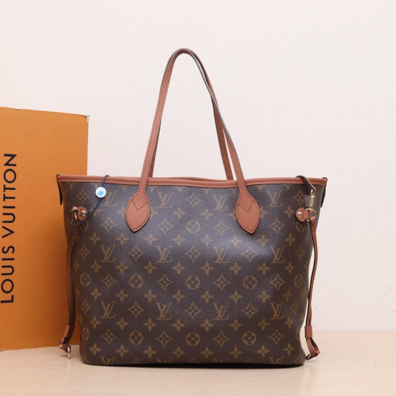 LOUIS VUITTON 老花PVC晶片NeverfullINSIDEOUT雙面托特/31肩背包-0