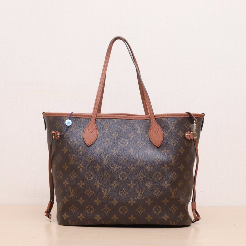 LOUIS VUITTON 老花PVC晶片NeverfullINSIDEOUT雙面托特/31肩背包-1