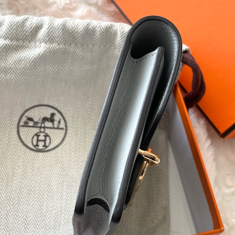 Hermes Roulis Slim 金扣錢包-4