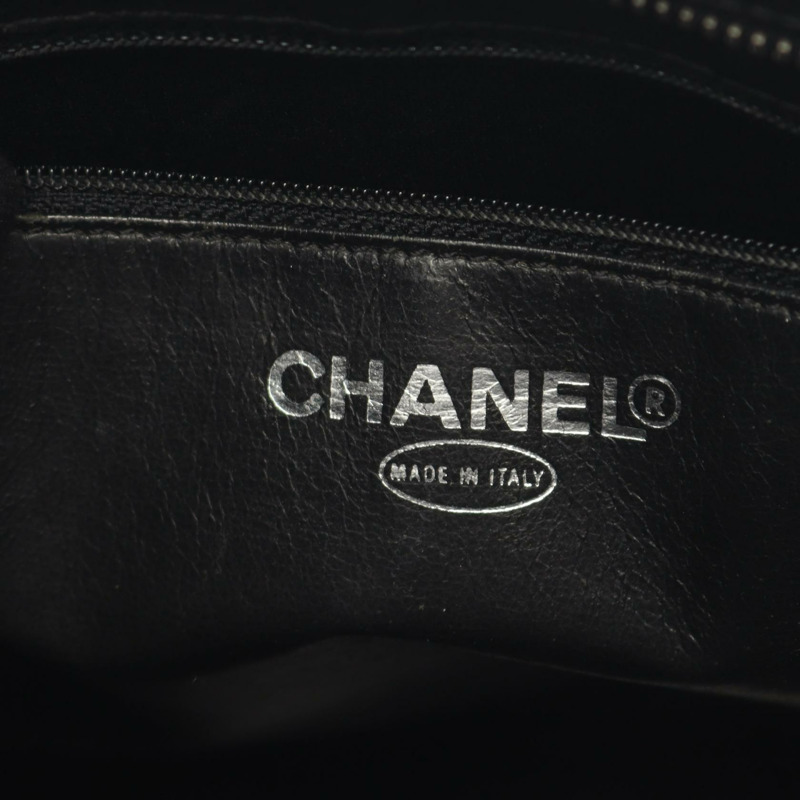 香奈兒 (CHANEL) Medallion 手提包,粒面小牛皮,黑色,二手,女士,SHW CC Coco-3