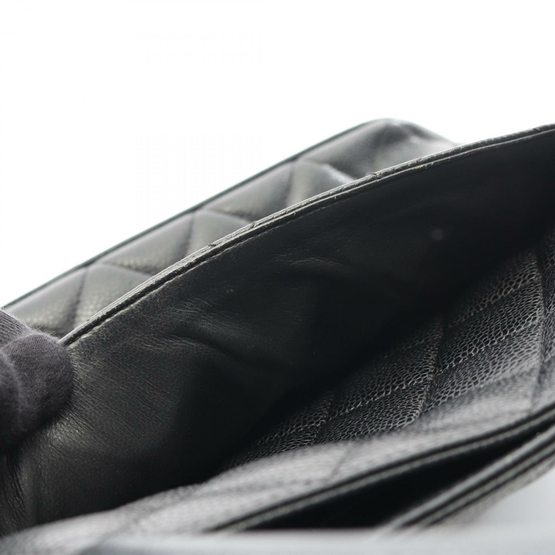 香奈兒 (CHANEL) Medallion 手提包,粒面小牛皮,黑色,二手,女士,SHW CC Coco-10