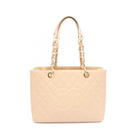 香奈兒 (CHANEL) Matelasse Grand Shopping GST 手提鏈條肩背包 A50995 皮革 GHW