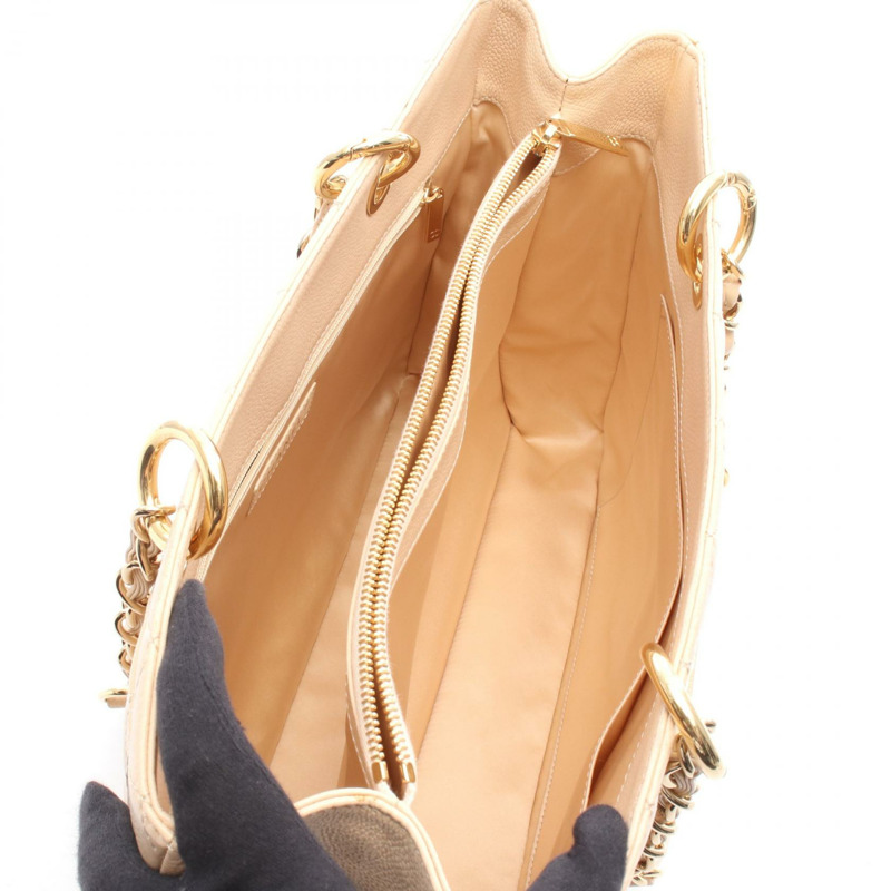 香奈兒 (CHANEL) Matelasse Grand Shopping GST 手提鏈條肩背包 A50995 皮革 GHW-2