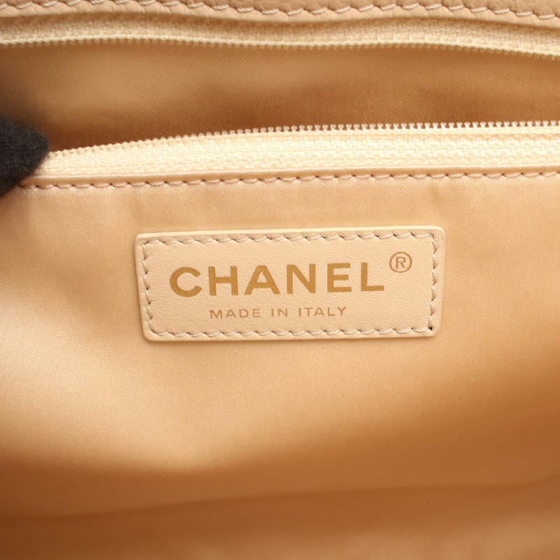 香奈兒 (CHANEL) Matelasse Grand Shopping GST 手提鏈條肩背包 A50995 皮革 GHW-3