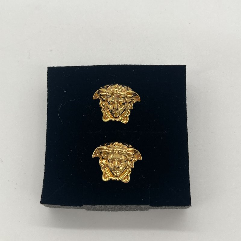Versace 范思哲 梅杜莎 金色 耳夾-3