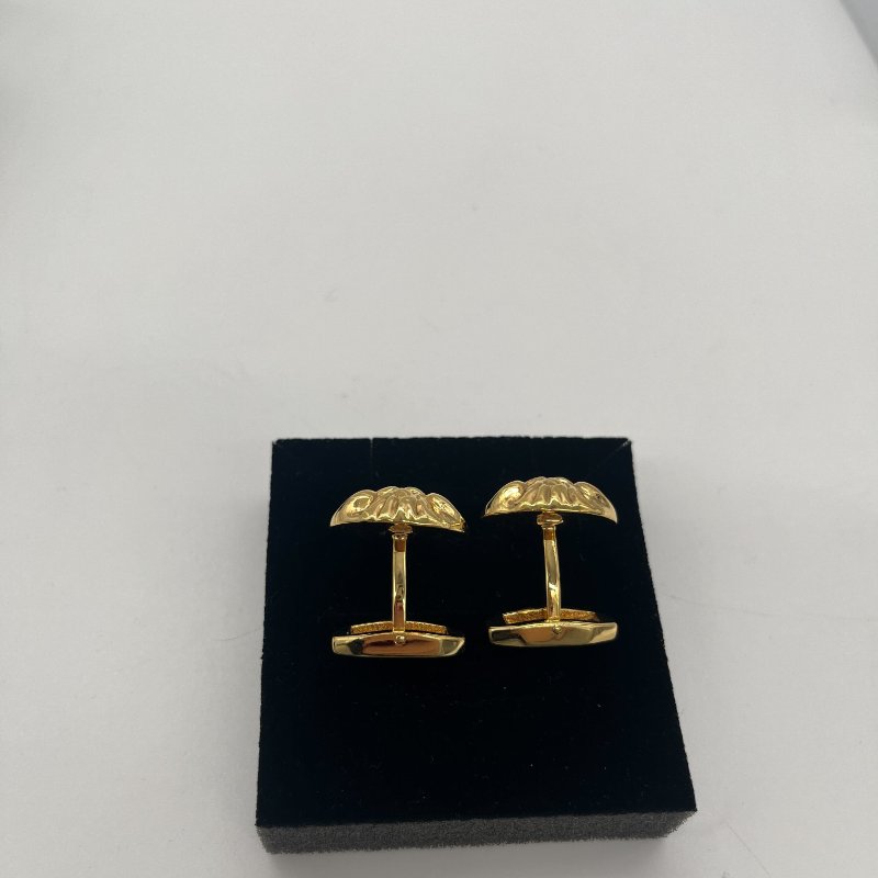 Versace 范思哲 梅杜莎 金色 耳夾-8