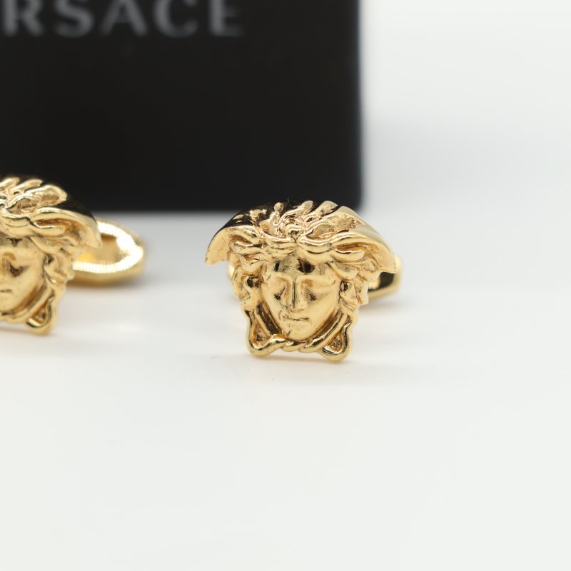 Versace 范思哲 梅杜莎 金色 袖釦-2