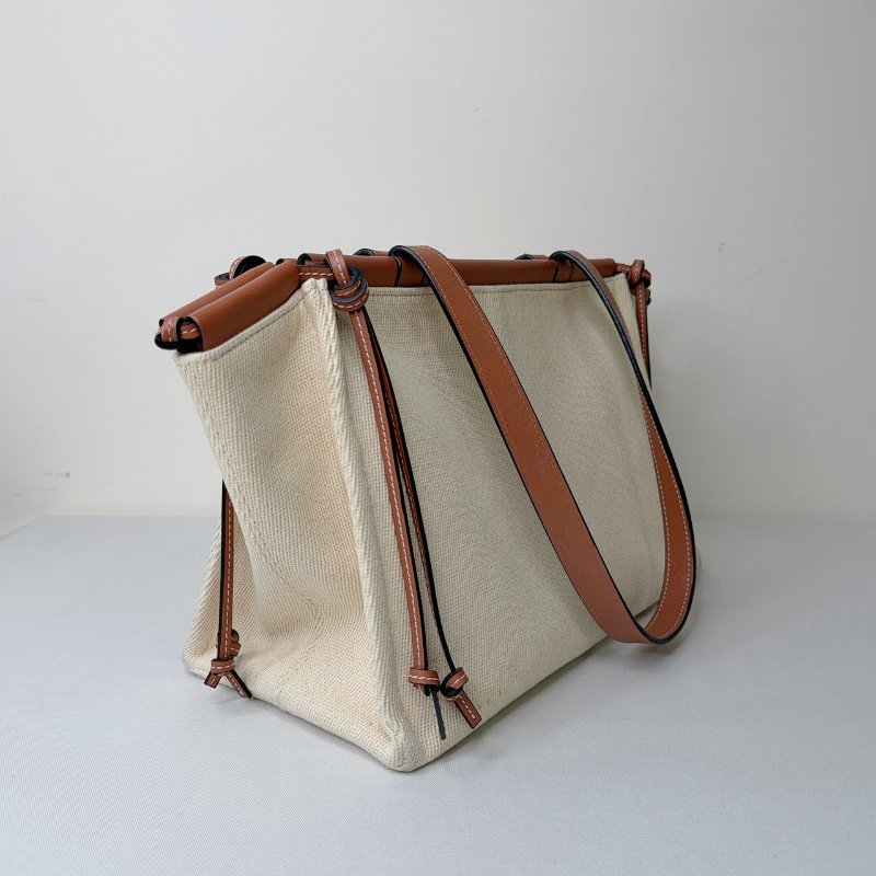 LOEWE Cushion帆布托特包-4