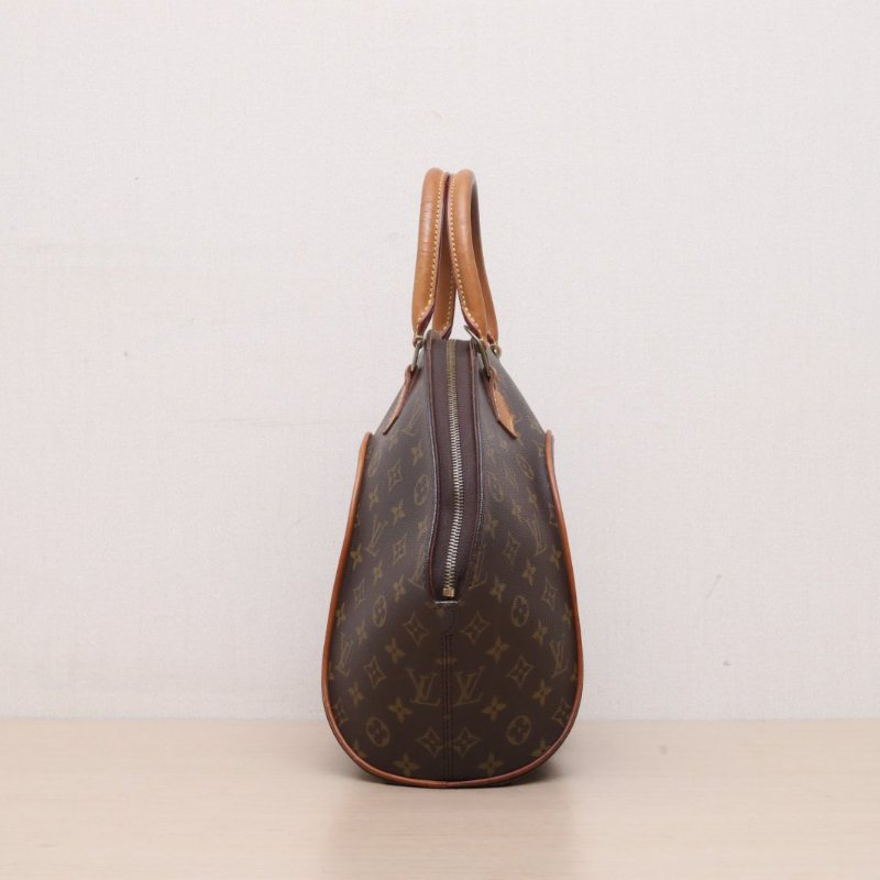 LOUIS VUITTON 中古河蚌包大號老花PVC1998肩背包-3