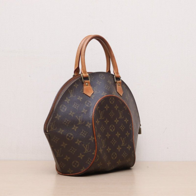 LOUIS VUITTON 中古河蚌包大號老花PVC1998肩背包-4