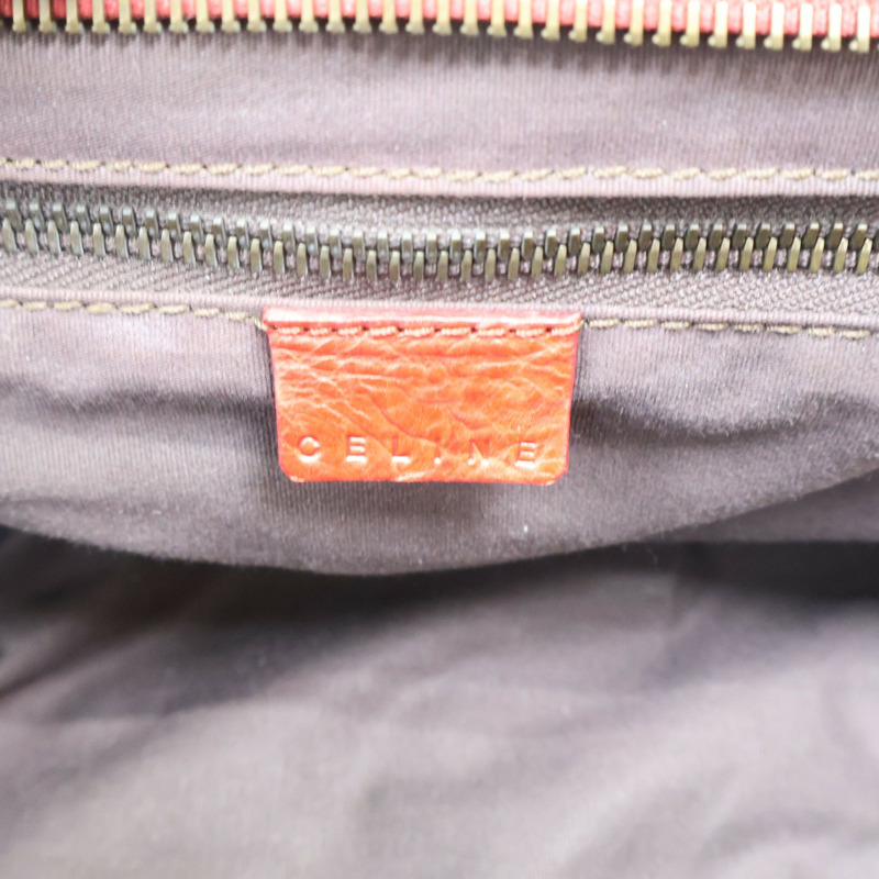 紅色 牛皮 Ella Frame Bag 手提包【CELINE 賽琳】-7