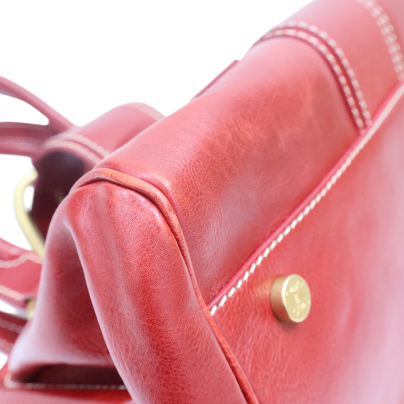 紅色 牛皮 Ella Frame Bag 手提包【CELINE 賽琳】-9