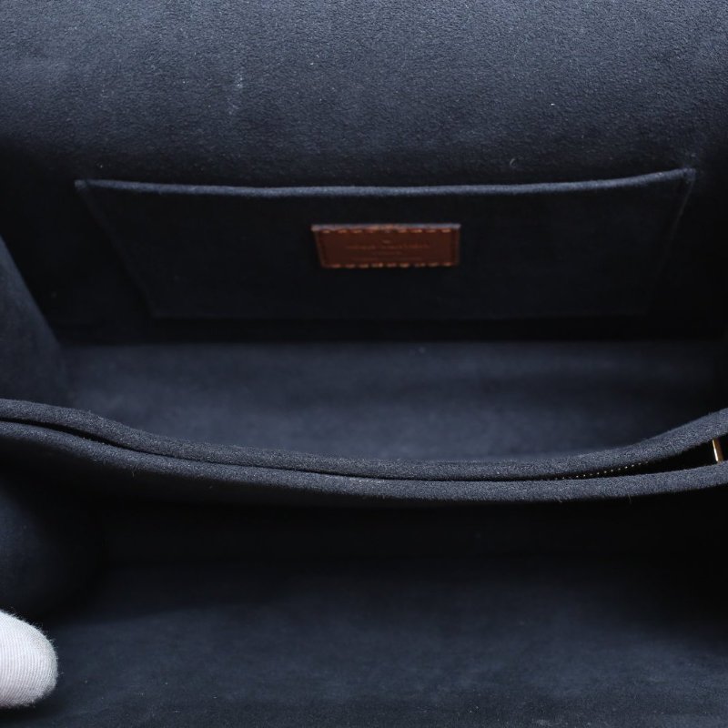 LOUIS VUITTON Dauphine達芙妮中號25老花PVC2019肩背包-4