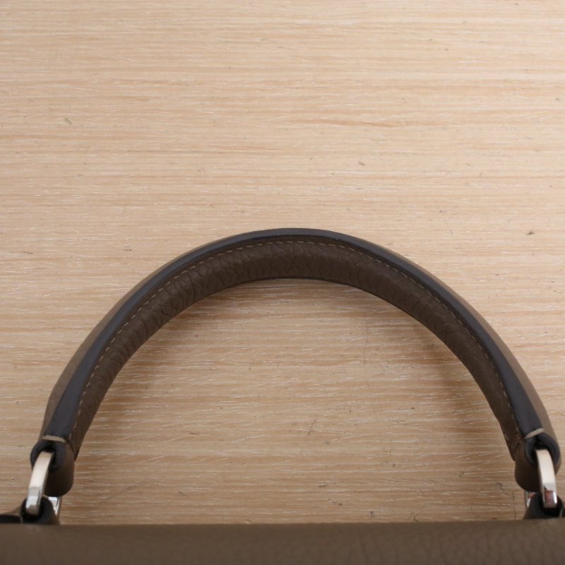 MOYNAT RejanePetite26灰色牛皮肩背包-2